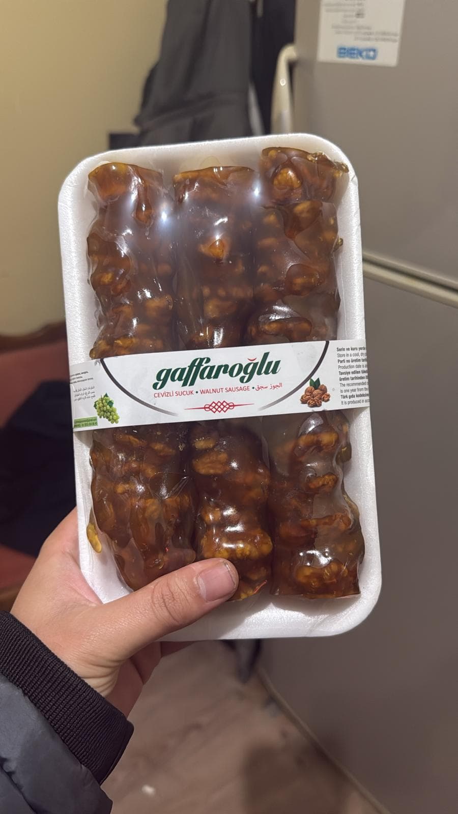 TÜM CEVİZLİ PAKET SUCUK 700 GR